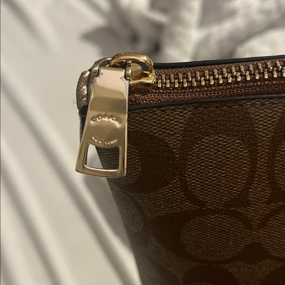 Coach Signature Print Tote - Picture 4 of 13